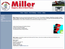 Tablet Screenshot of millerhoppers.com